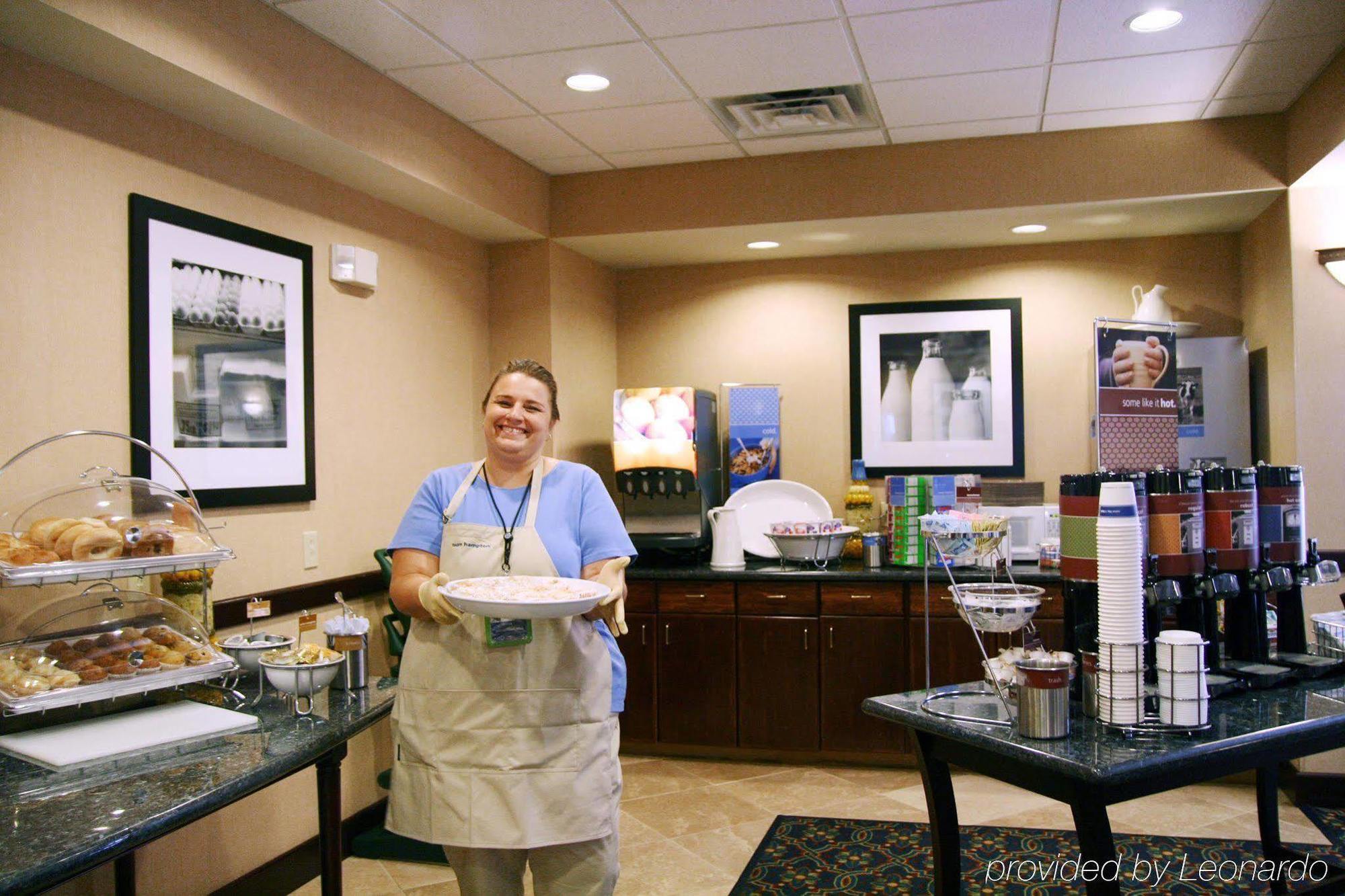 Hampton Inn Maysville Restoran foto